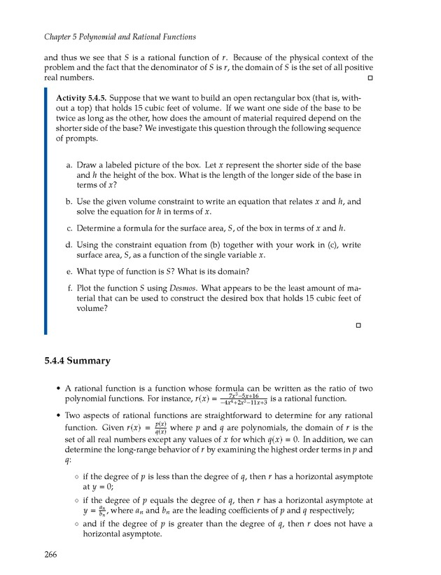 Active Preparation for Calculus - Page 266